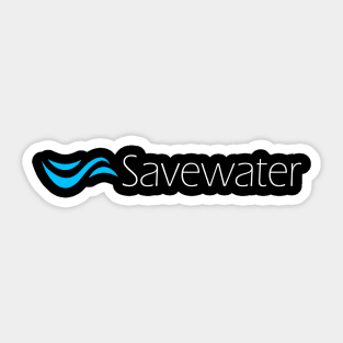 Save Water Sticker